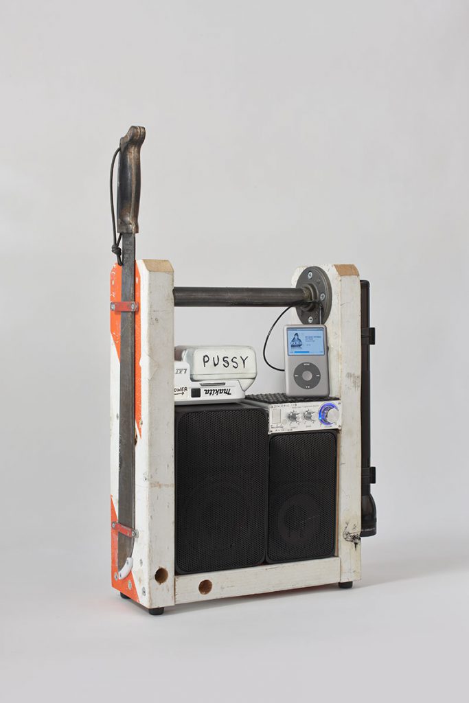 Tom Sachs, Model Thirty One, 2012 mixed media 17.75 H x 13.25 W x 5 D inches